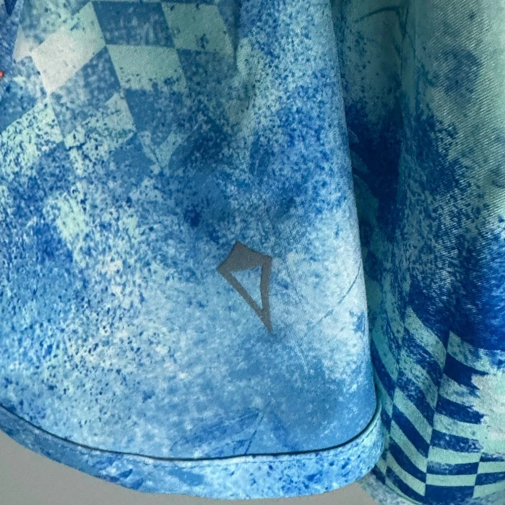 Ivivva by Lululemon Girls Blue Running Shorts‎ Size 14
